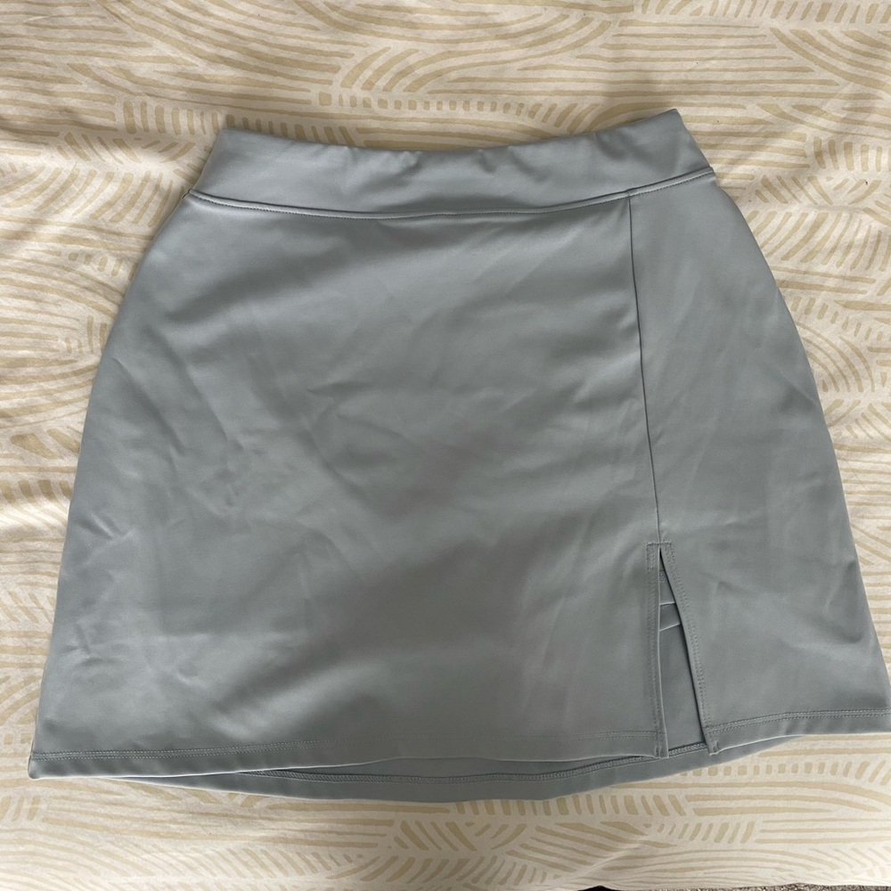 Reformation Nina Eco Move Skirt- Light blue